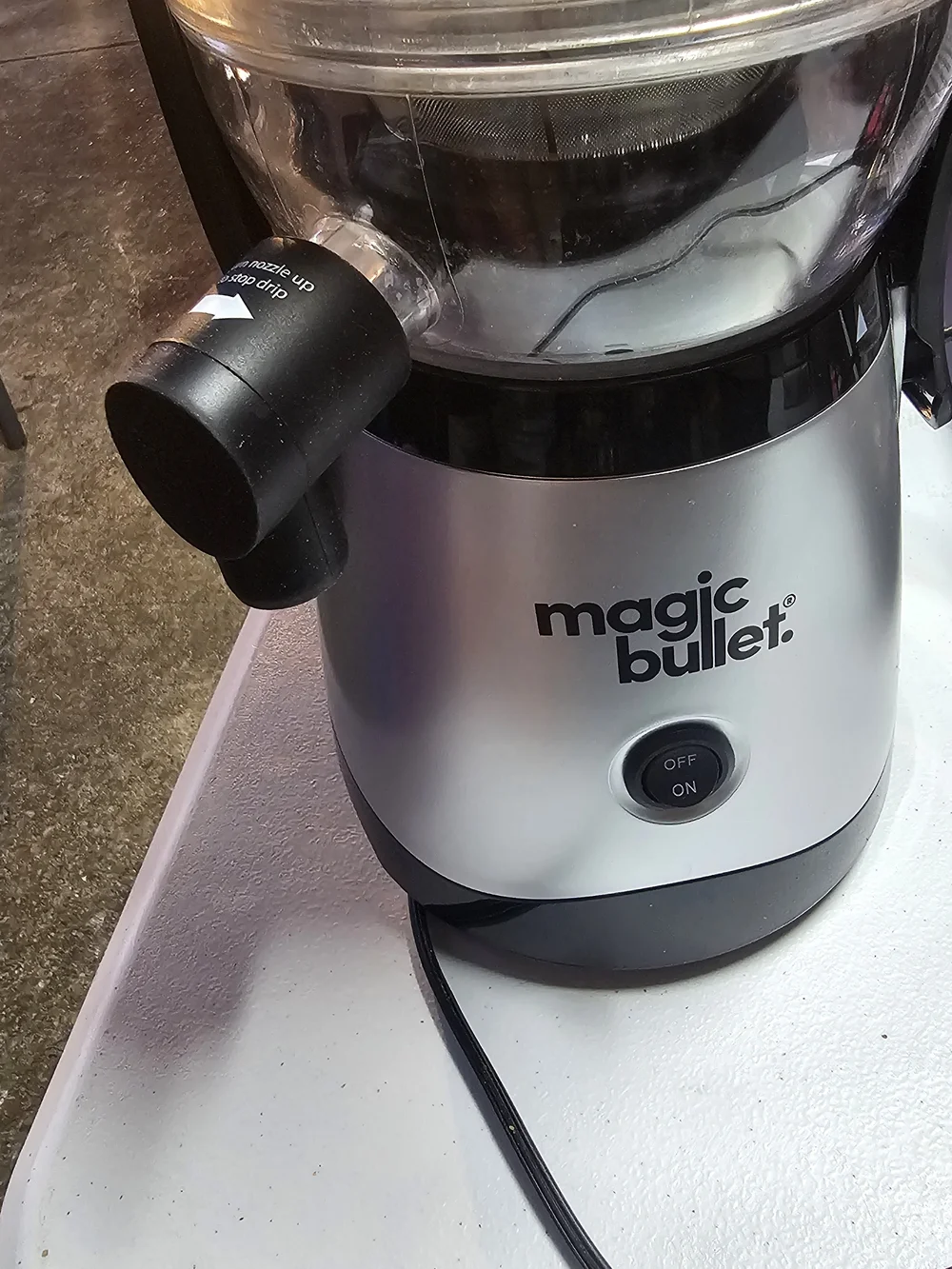 Magic Bullet Silver Coffee Grinder - Compact Kitchen Tool